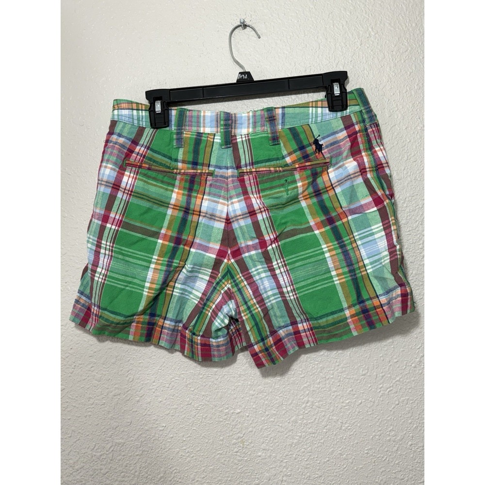Polo Ralph Lauren Women's Shorts 8 Plaid Summer Preppy Retro 90s - Picture 7 of 8